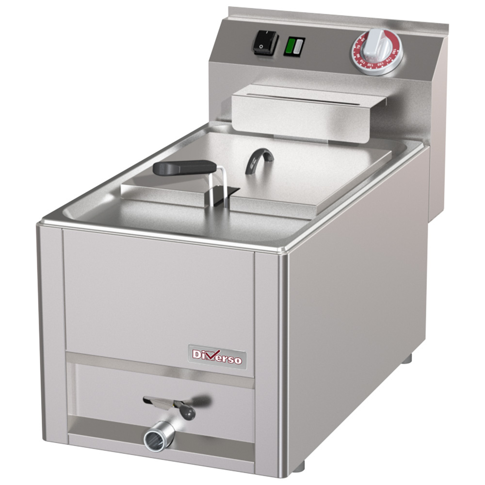 [WR-EF08-08] Friteuse électrique 8 litres, -Top-