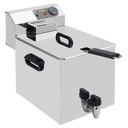 Friteuse de table électrique 8 litres + robinet de vidange