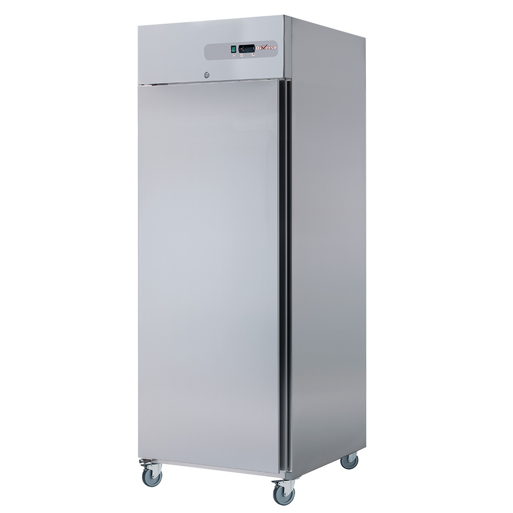 Armoire frigorifique ventilée 700 Lit. 1 porte GN 2/1, sur roues