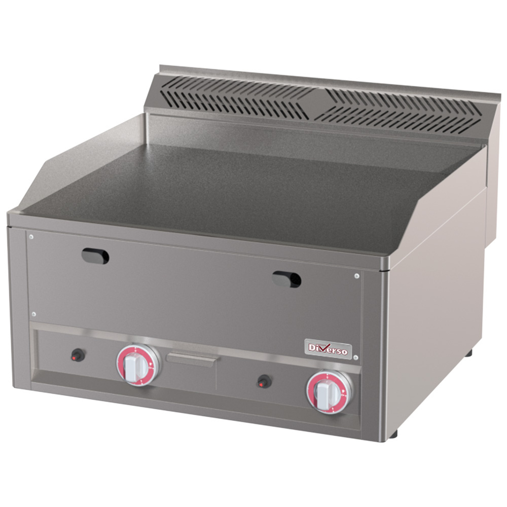 Double plaque de cuisson gaz, lisse -Top-