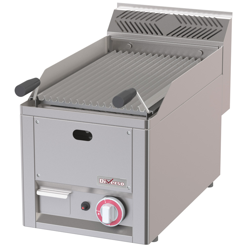 Grill pierre de lave gaz -Top-