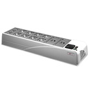 Structure frigorifique 7 GN 1/3 h150 mm