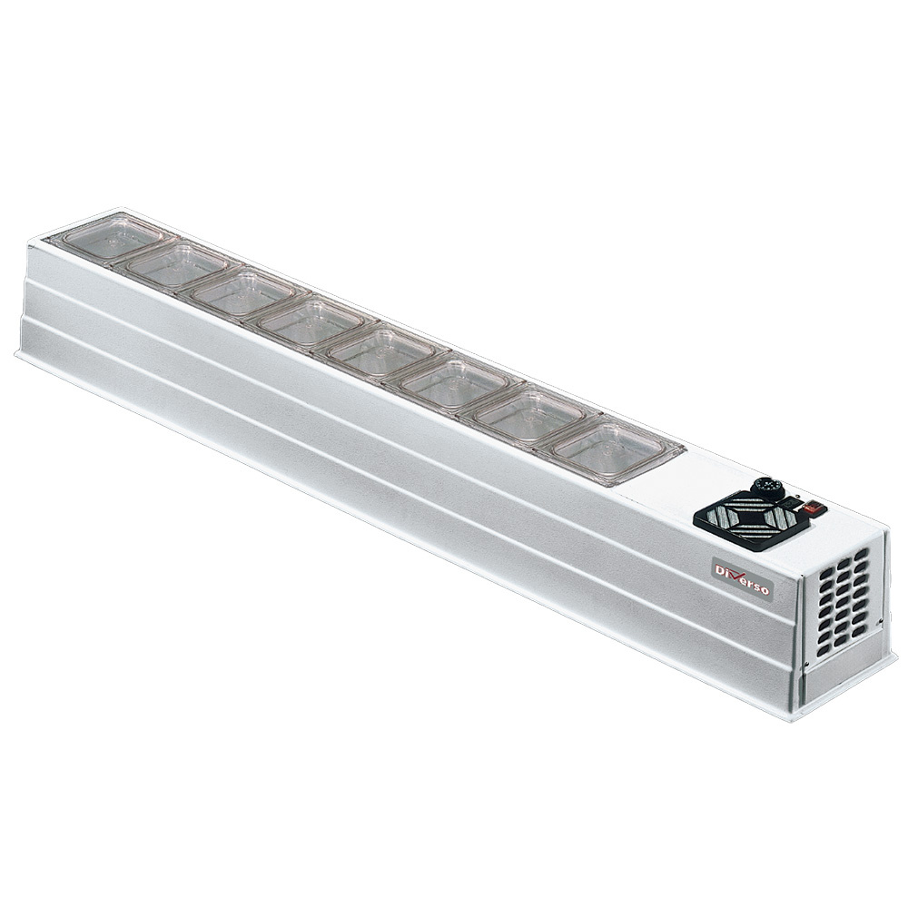 Structure frigorifique 8x GN 1/6 h150 mm