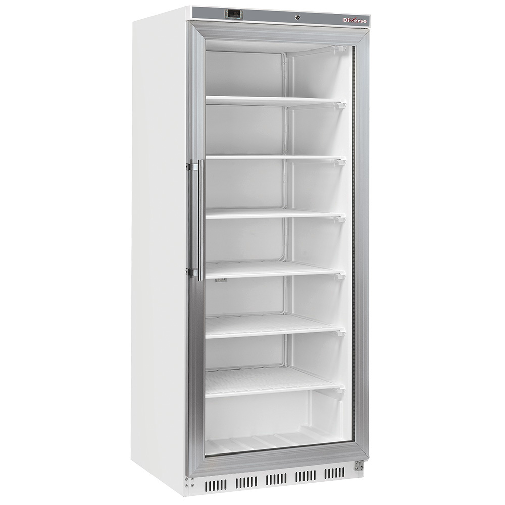 [WR-NG61-LV] Armoire congélateur, porte vitrée, statique, 600 litres - Blanc