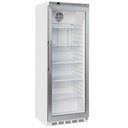 Armoire frigorifique, porte vitrée, ventilée, 400 Litres - blanc