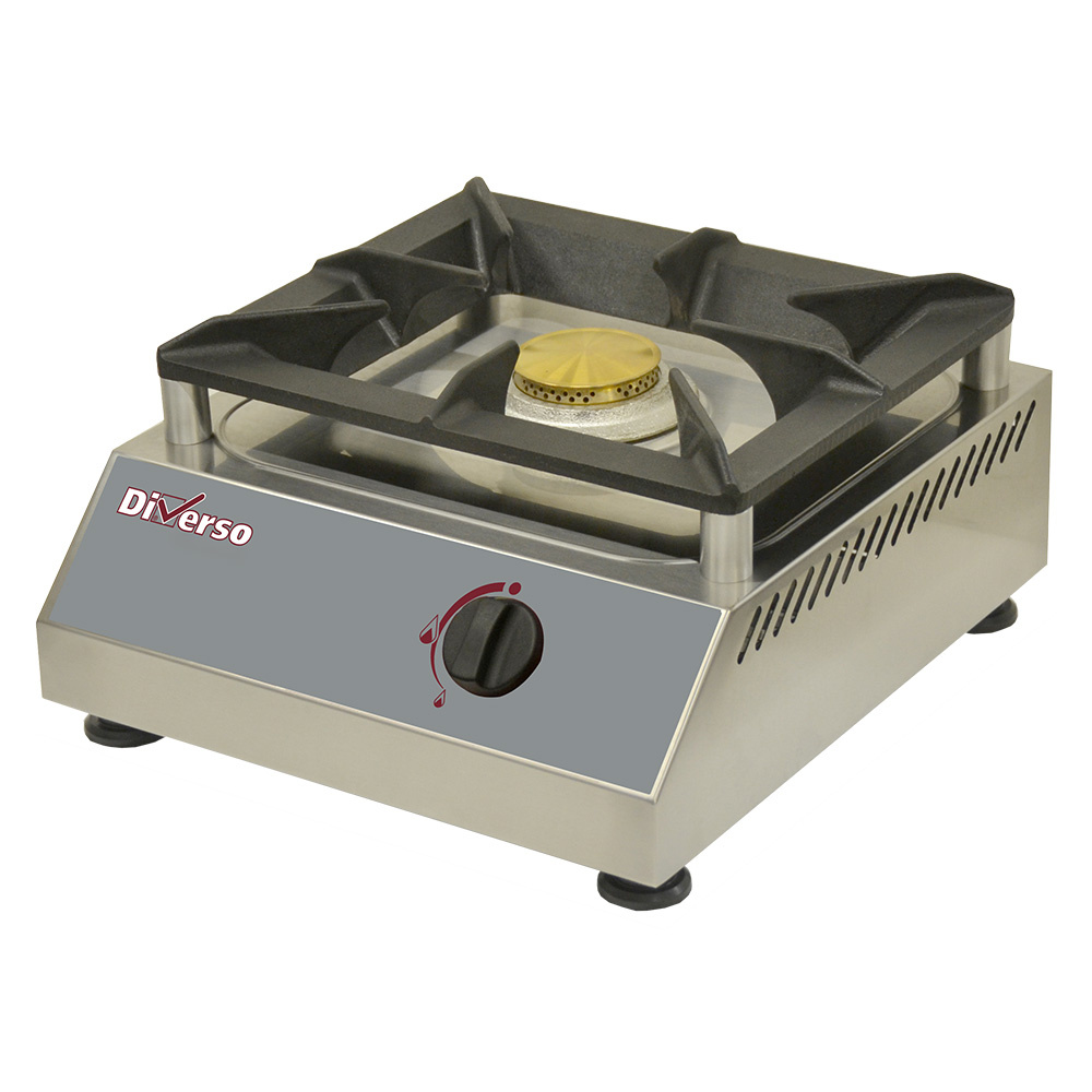 Gas table stove, 1 high heat 5 kW