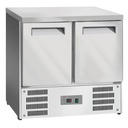 Refrigerator table with 2 doors GN 1/1