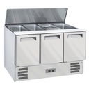 Saladette with lid 4xGN1/1-150 mm + reserve 3 pt.GN 1/1