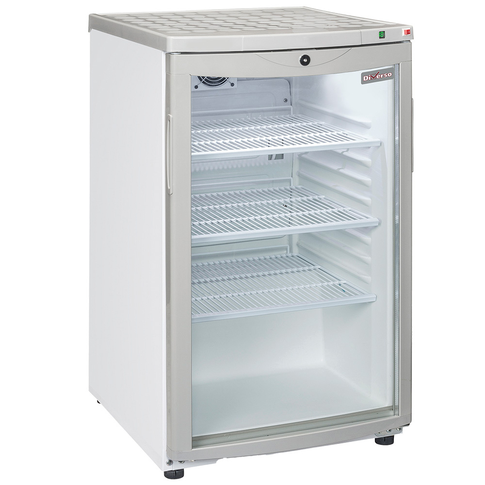 Ventilated refrigerated display case 115 liters