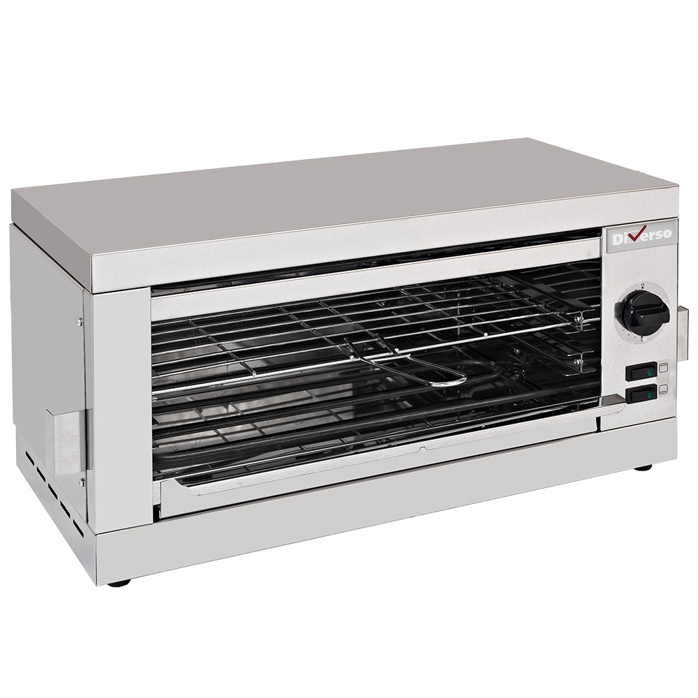 1-tier salamander toaster, with timer
