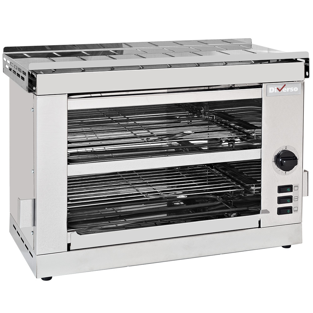 Toaster-salamandre 2 étages, avec minuterie
