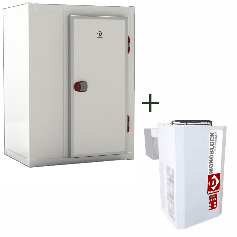 Assembly cold room T° -5° +5° consists of :