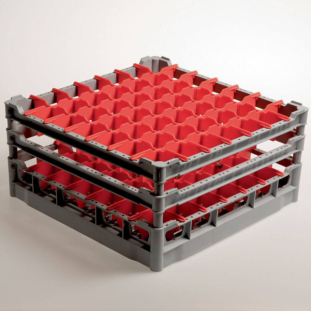 Basket 49 glassesø 63 mm, h210, Polyp.