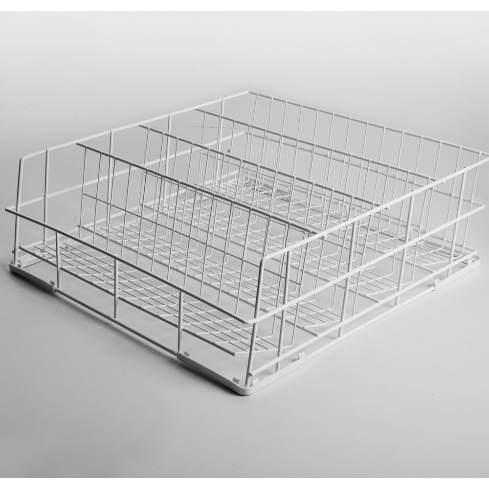 Basket for glasesø 80 mm, 500x500mm Rilsan