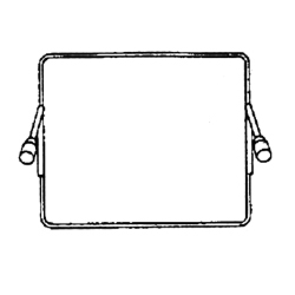 Basket for pasta cooker with 2 handles