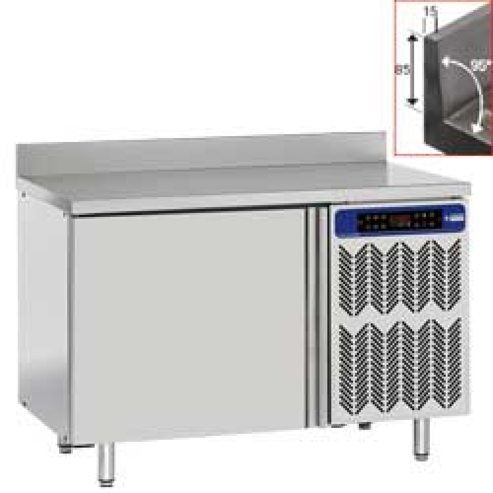 Blast-freezing table, wall, 6x GN1/1 (20-12 kg)