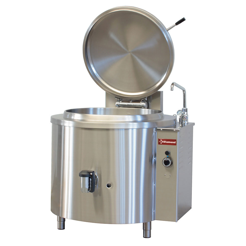 Boiling pan gas 150 liters, indirect heating