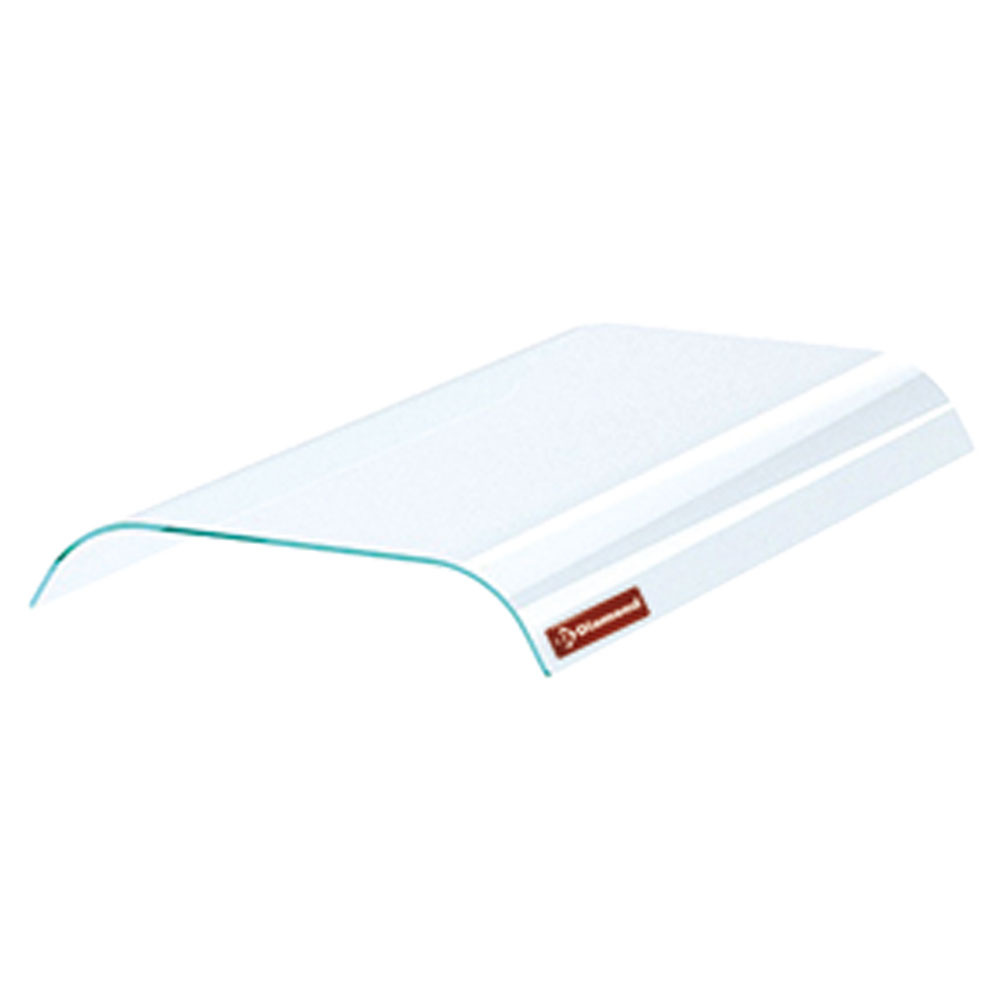 Central "curved" glass on each side, 4x GN 1/1