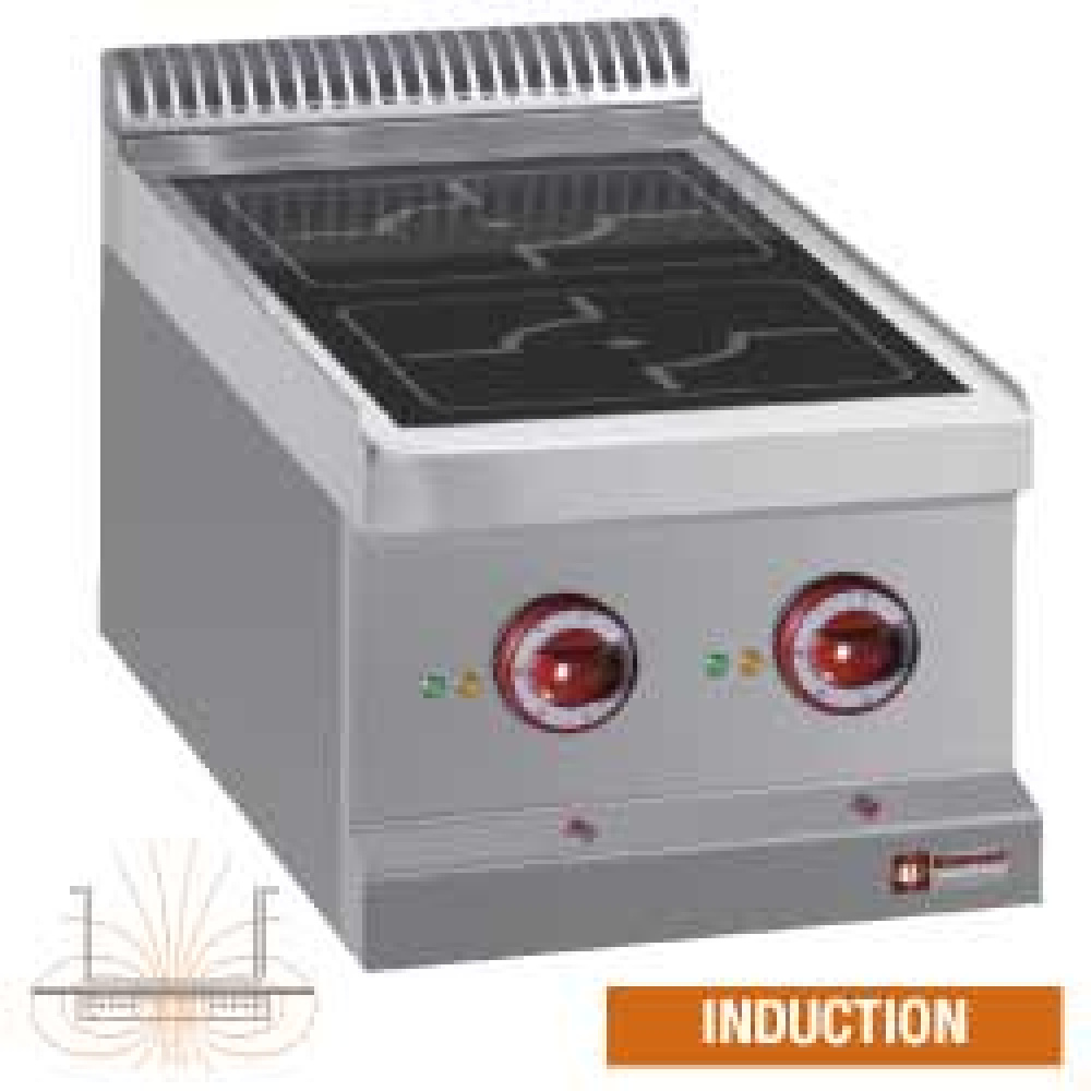 Electric range, 2 induction zones -Top -