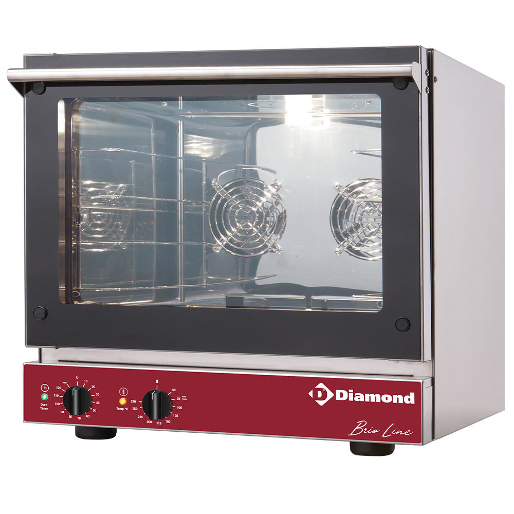 Electric convection oven, 4x 460x340 mm