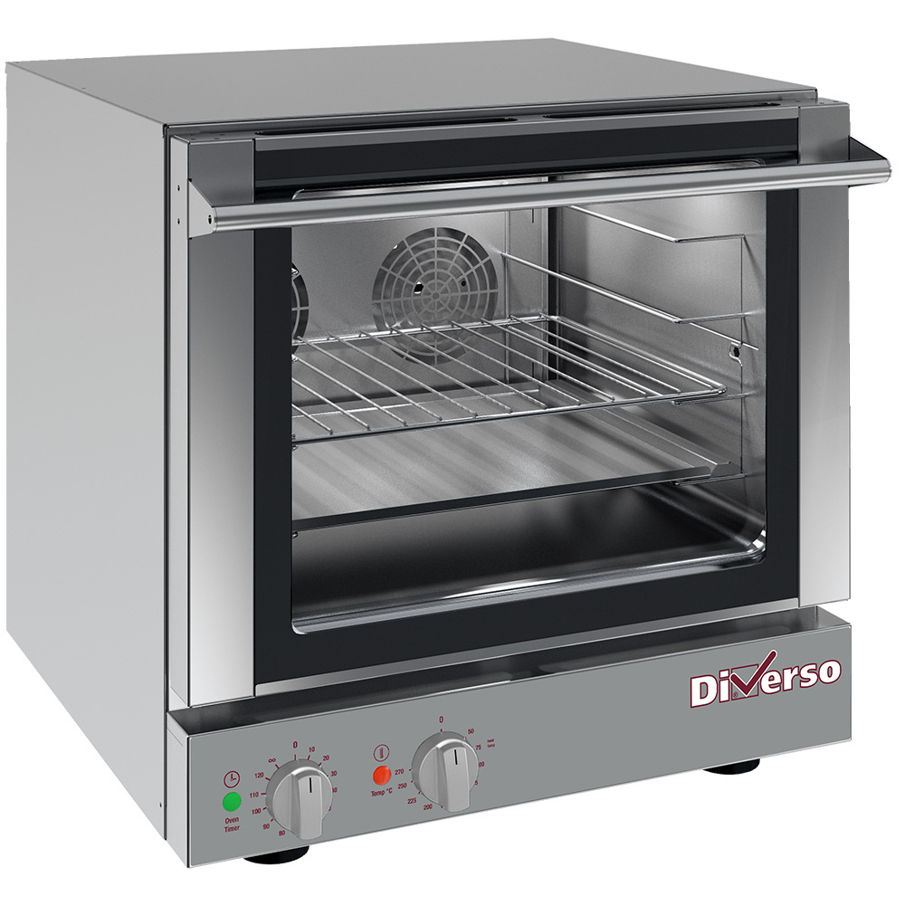 Electric convection oven, 4x 460x340 mm