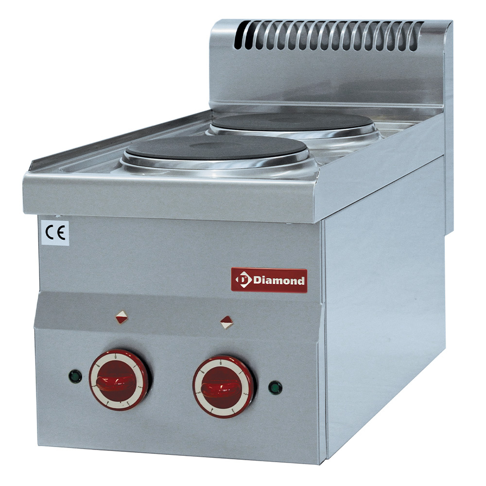 Electric cooker 2 hobs -Top-