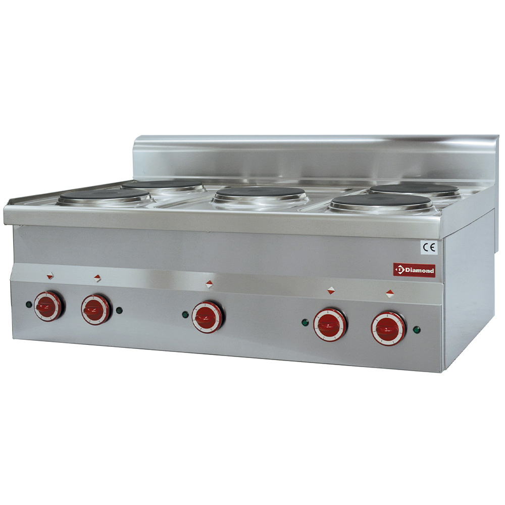 Electric cooker 5 hobs -Top-