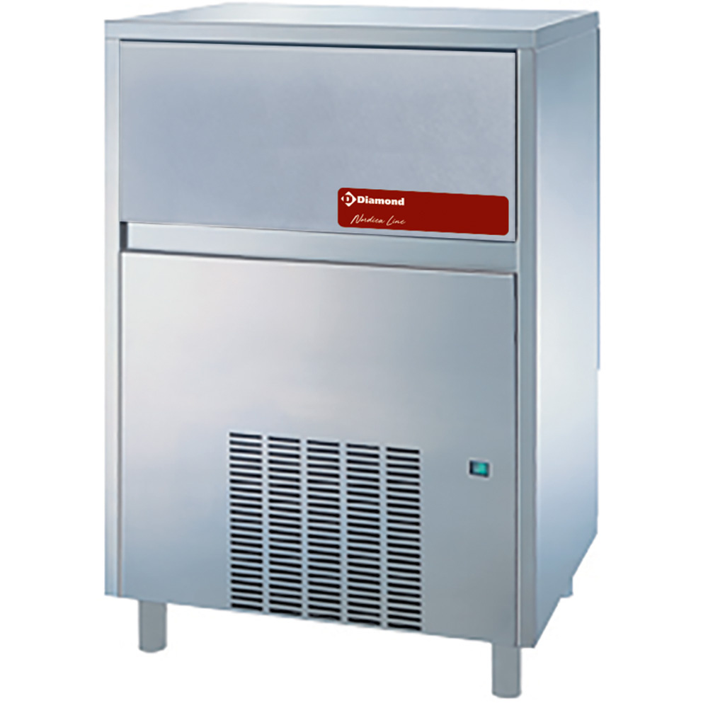 Flat ice cube maker 105 kg, with storage - AIR