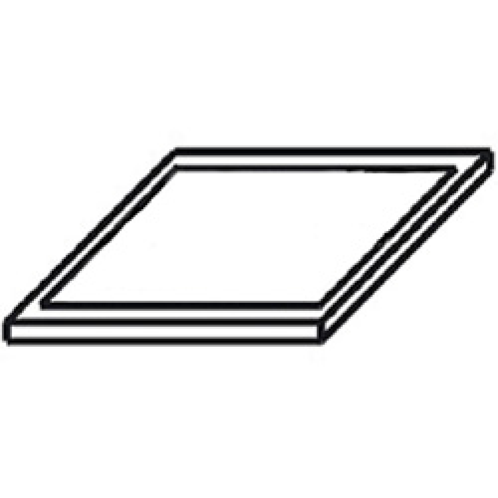 Flat plate for 1 burner