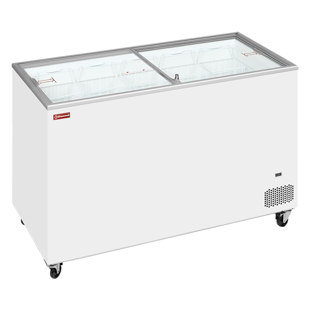 Freezer, chest, 400 liters, sliding cover