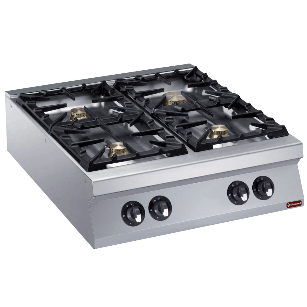 Gas cooker 4 burners -TOP-