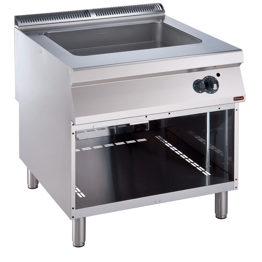Gas cooking and tumbling machine multifonction, "Compound" tank 22 liters