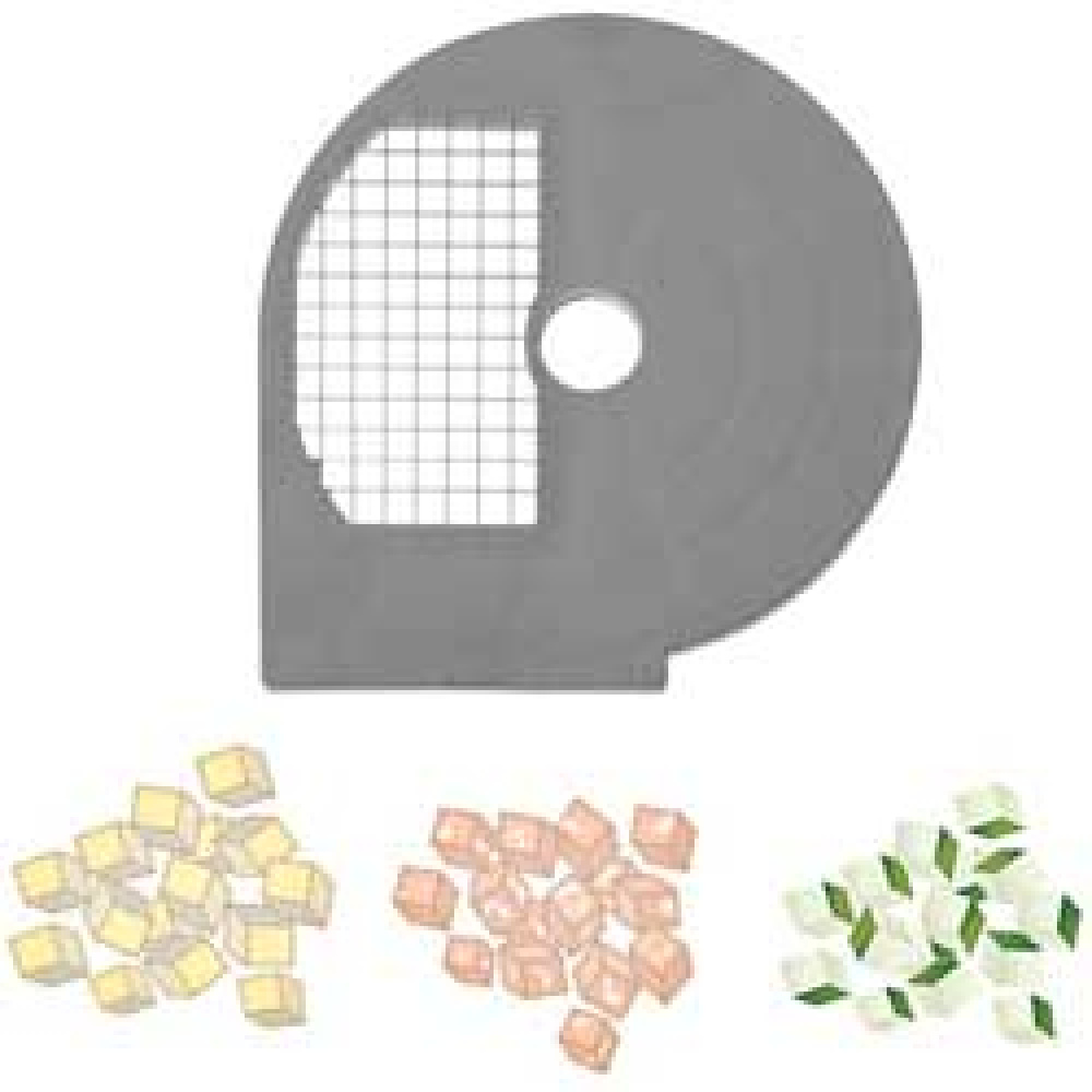 Grid for cubes/mixed vegetables 10 mm