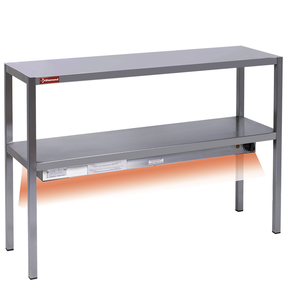 Heated "Chef" shelf - 2 levels