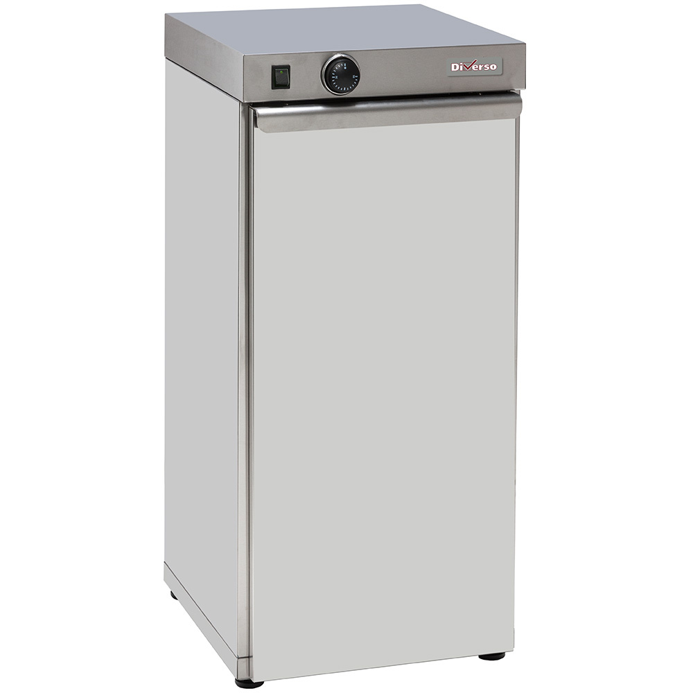 Heated cabinet for 60 plates