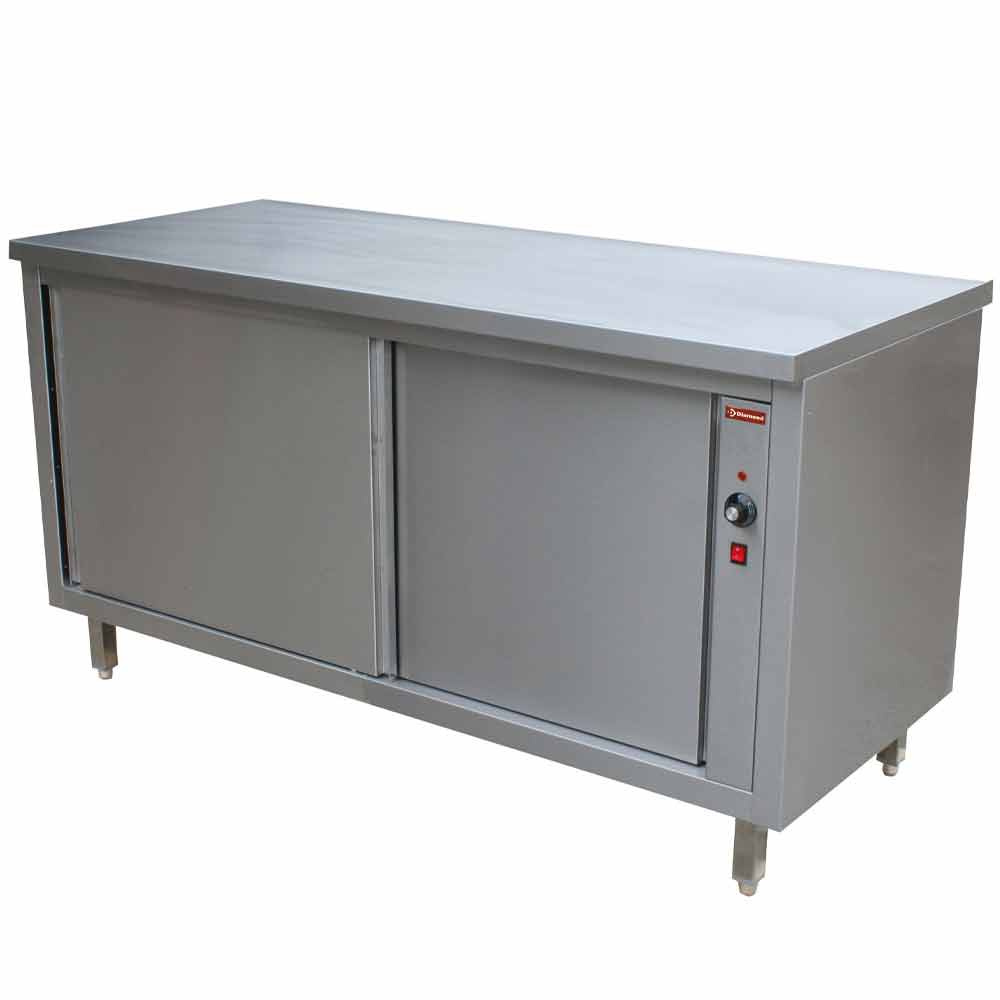 Heating cupboard 2 sliding doors