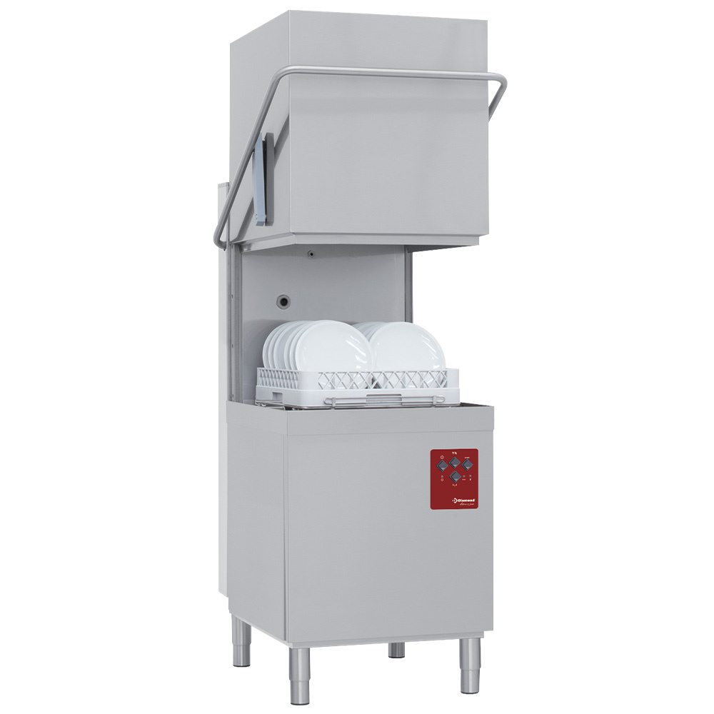 Hood dishwasher, basket 500x500 mm