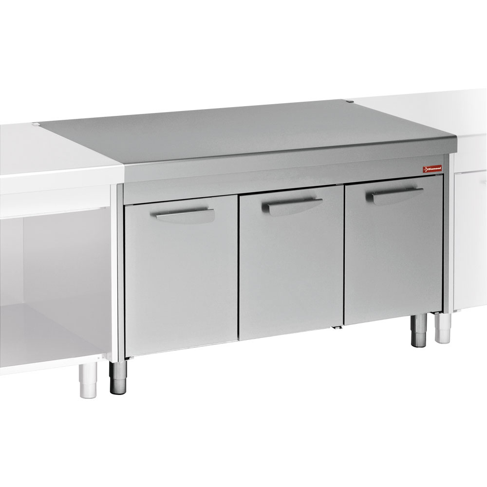 Neutral unit on cupboard