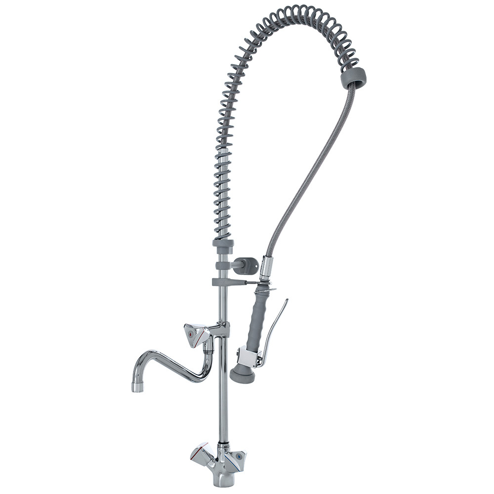 Nozzle and faucet with mixer (exit MONO)