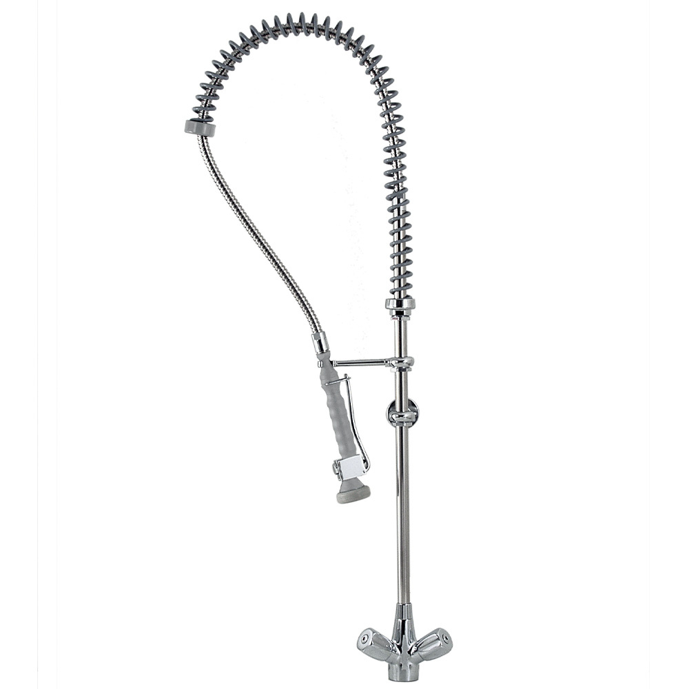 Nozzle with faucet mixer, "Heavy-Duty" (exit MONO)