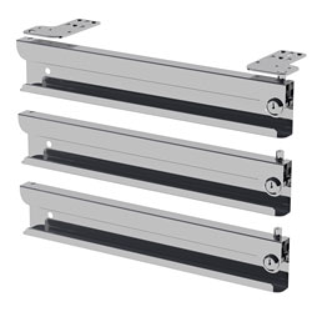 Option kit of 3 drawers: "built-in" key lock (3 pieces)