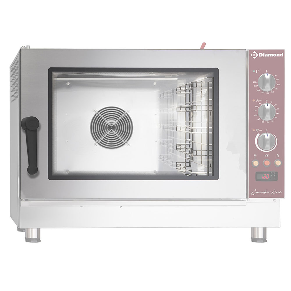 Option: Door oven 5 lev.hinges RIGHT