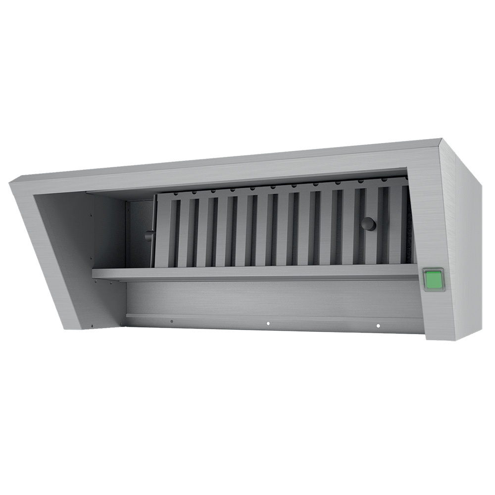 Option: Hood condensation steam, (400 m³/h)