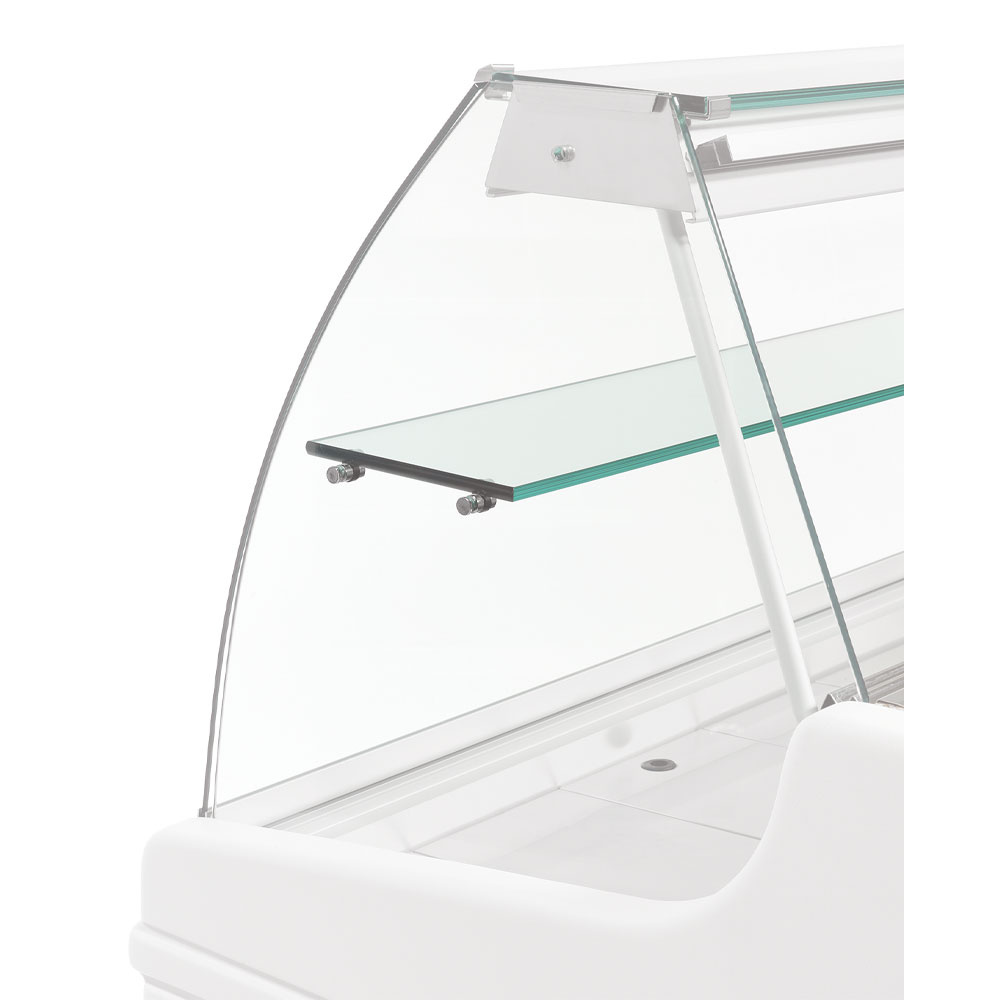 Option: Intermediary Glass VA SNACK 3000 mm