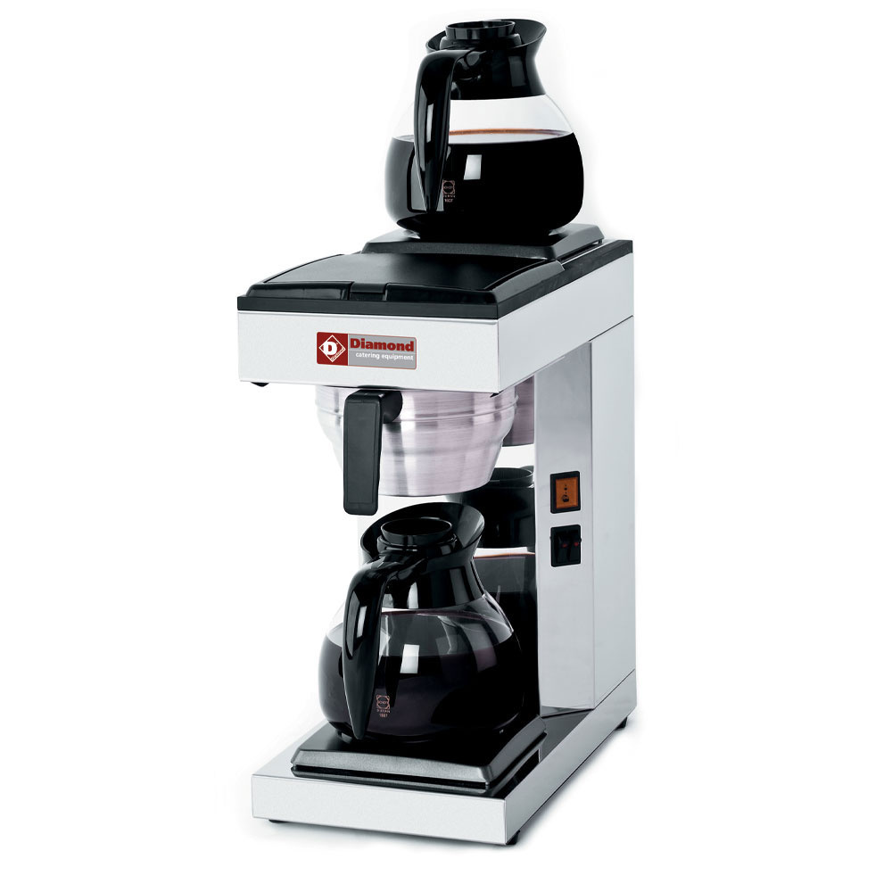 Percolator coffee - 1 group + 1 heating plates