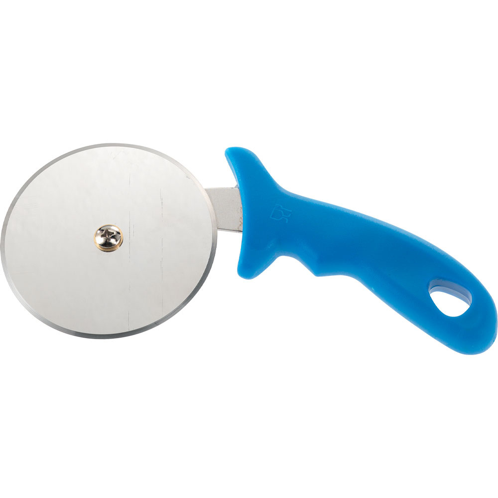 Pizza cutter "stainless steel", plasticized handle