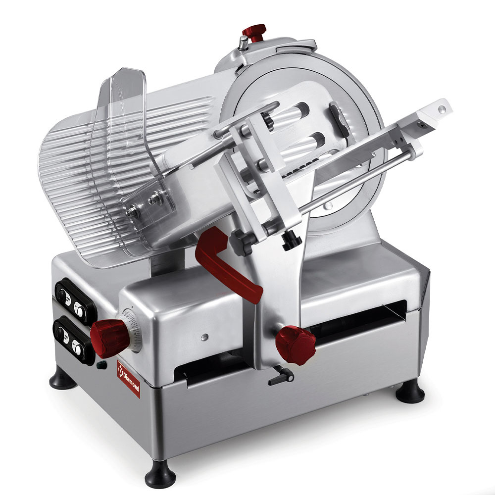 Professional slicer, oblique bladeø 350 mm (14") "automatic"