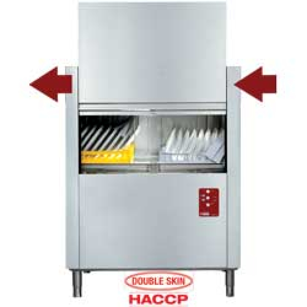 Rack conveyor dishwasher 100Bas/h - 400/3