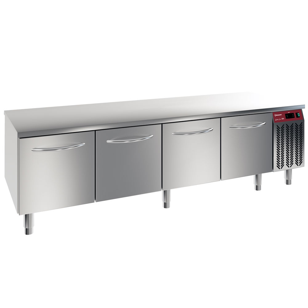 Refrigerated base, 4 drawers GN 1/1-200 mm