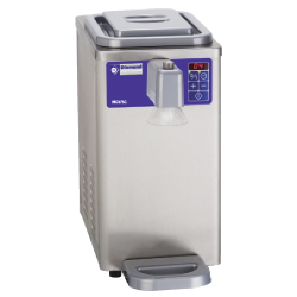 Refrigerated cream whipper in stainless steel, tank 6 liters (300 l./h)